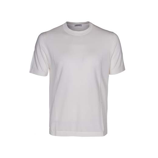 FORNI T-SHIRT IN SETA GIROCOLLO