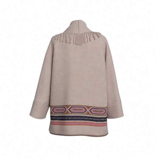 BAZAR DELUXE CAPPOTTO CORTO FRANGE