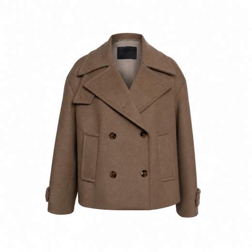 DONDUP PEACOAT DOPPIOPETTO OVER