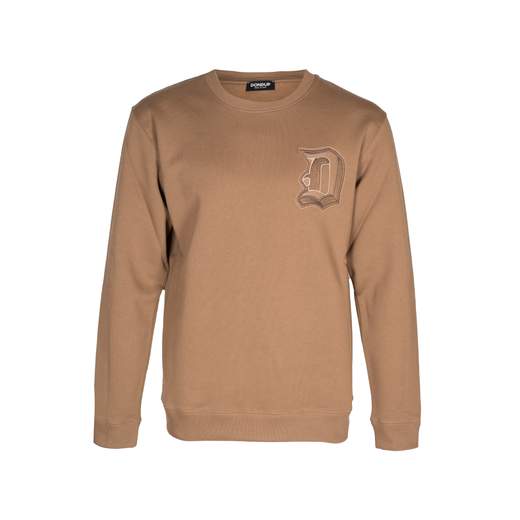 DONDUP FELPA GIRO RICAMO