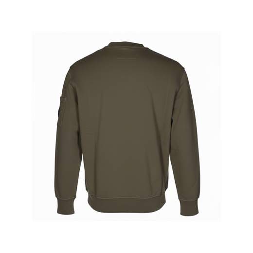 C.P. COMPANY SWEATSHIRTS CREW NECK BRUSHED EMERIZED DIAGONAL FLEECE