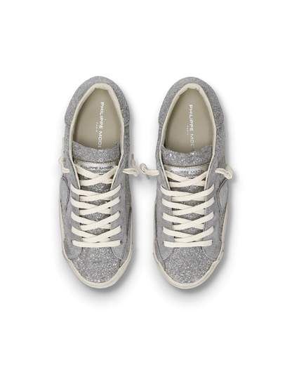 PHILIPPE MODEL SNEAKERS PRSX LOW WOMAN GLITTER