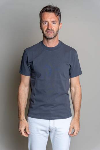 GRIFONI T-SHIRT GIROCOLLO JERSEY PESANTE