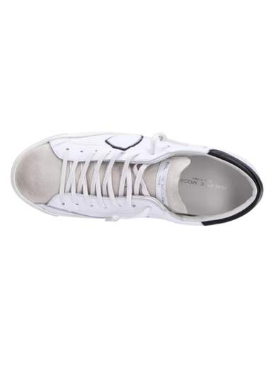 PHILIPPE MODEL SNEAKERS PRSX LOW MAN BASIC BLANC NOIR