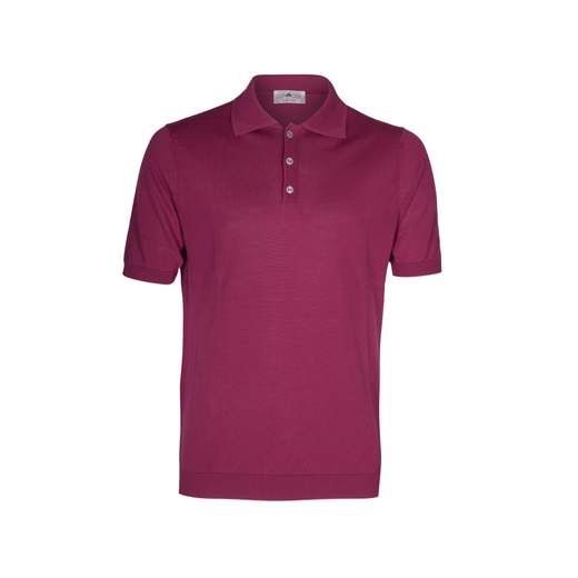 IRISH CRONE POLO IN FILO COLLETTO OPERATO