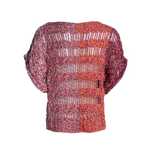 ROBERTO COLLINA MAGLIA PUNTO TRECCIA MULTICOLOR