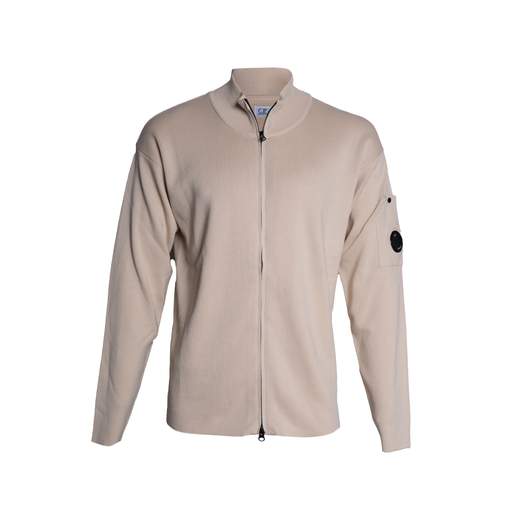 C.P. COMPANY CARDIGAN ZIPPED LENS