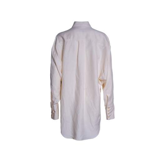 LANEUS CAMICIA OVER INSERTO MACRAME'