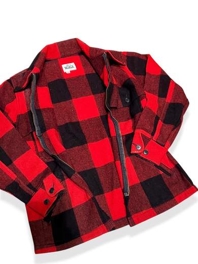WOOLRICH GIACCA TARTAN TASCHE