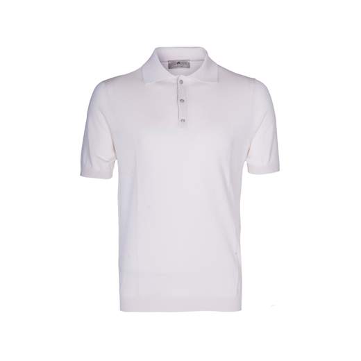 IRISH CRONE POLO IN FILO COLLETTO OPERATO