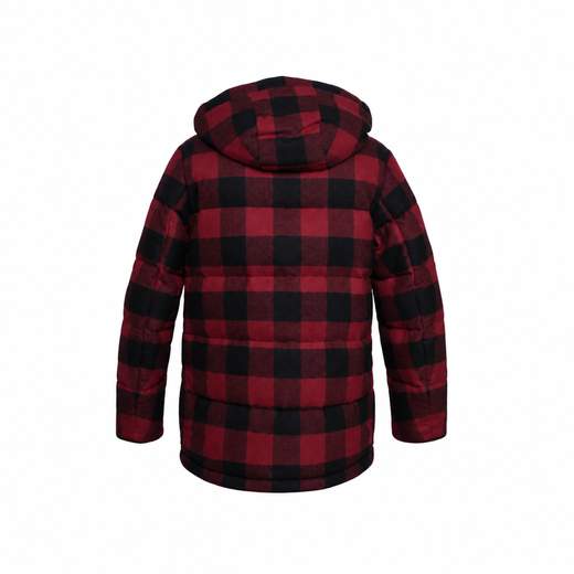 WOOLRICH PARKA MOON PUFFER CHECK
