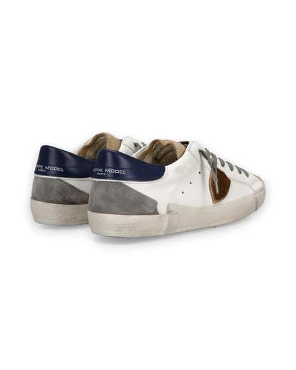 PHILIPPE MODEL SNEAKERS PRSX LOW MAN VINTAGE MIX
