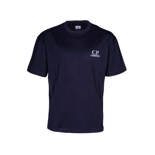 C.P. COMPANY T-SHIRT LOGO FRONTE E RETRO