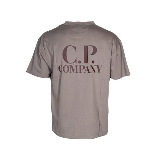 C.P. COMPANY T-SHIRT LOGO FRONTE E RETRO