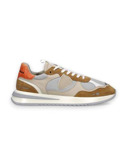 PHILIPPE MODEL SNEAKERS OLIMPIQUE LOW MAN TECH CRACKLE'