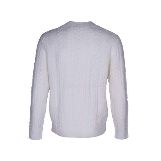 PAOLO PECORA MAGLIA GIROCOLLO TRECCE