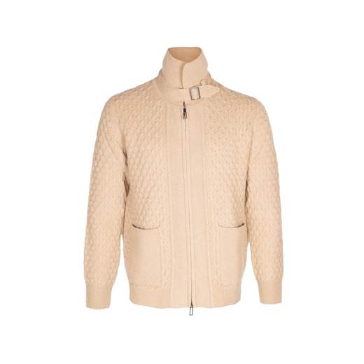 PAOLO PECORA GIUBBOTTO IN MAGLIA