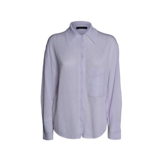 MIRCO GIOVANNINI CAMICIA IN MAGLIA FRANGE