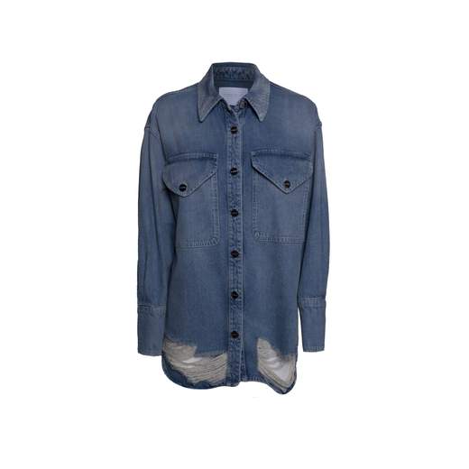 DONDUP CAMICIA OVER IN DENIM