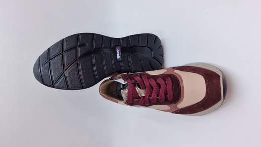 IGI & CO SNEAKER IN CROSTA E PELLE