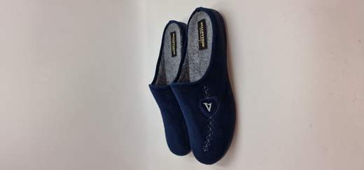 VALLEVERDE PANTOFOLA IN TESSUTO