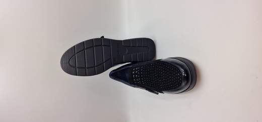 MELLUSO SLIP ON IN VERNICE CAMOSCIO E STRASS