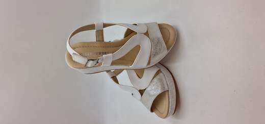 VALLEVERDE SANDALO IN CAMOSCIO E PELLE