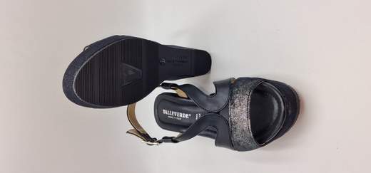 VALLEVERDE SANDALO IN CAMOSCIO E PELLE