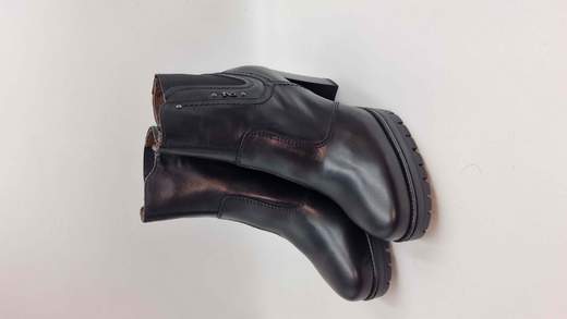 NERO GIARDINI STIVALETTO IN PELLE