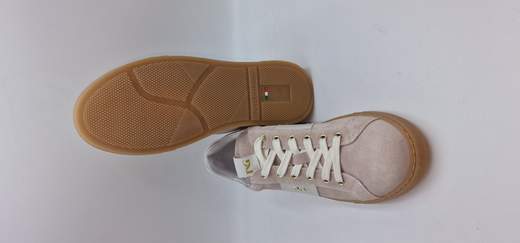 NERO GIARDINI SNEAKER IN CROSTA E PELLE