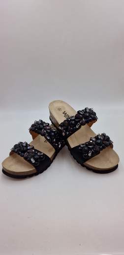 MELLUSO SCALZATO PIETRE E STRASS