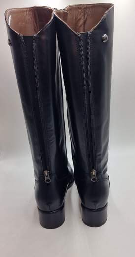 NERO GIARDINI STIVALE IN PELLE