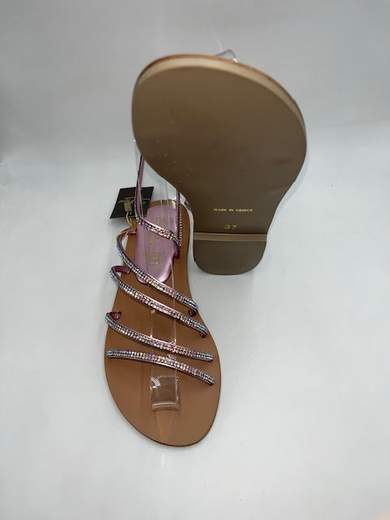 S PIERO SANDALO IN PELLE LAMINATA