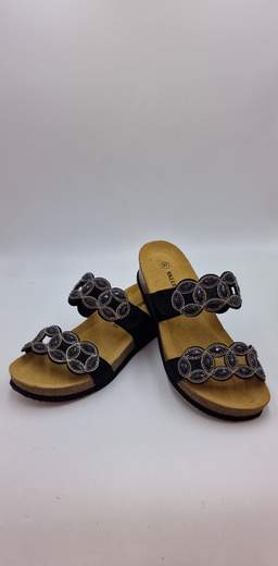 VALLEVERDE SCALZATO IN CAMOSCIO E STRASS