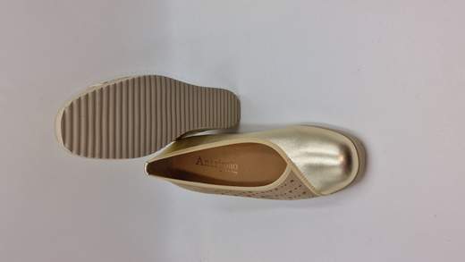 ANASTASIO DECOLLETE IN PELLE E CAMOSCIO