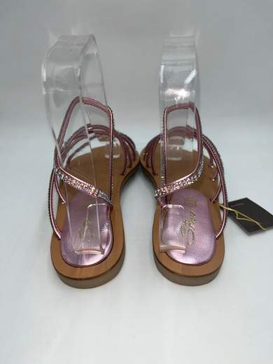 S PIERO SANDALO IN PELLE LAMINATA