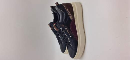 NERO GIARDINI SNEAKER IN PELLE E CAMOSCIO