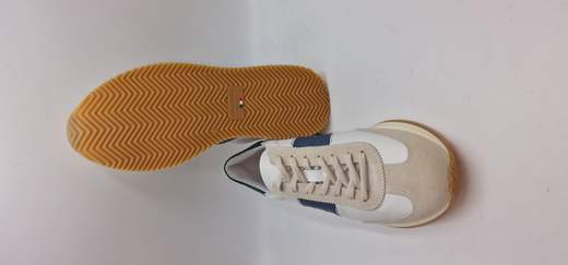 NERO GIARDINI SNEAKER IN CROSTA E PELLE