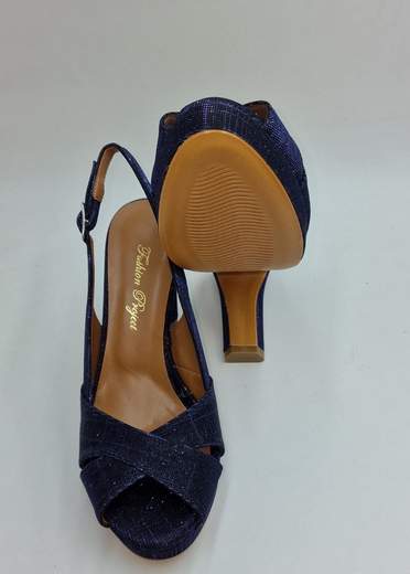 FASHION PROJECT SANDALO IN TESSUTO GLITTER