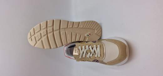 NERO GIARDINI SNEAKER IN CAMOSCIO E PELLE