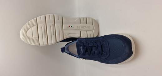 NERO GIARDINI SNEAKER IN CROSTA E TELA