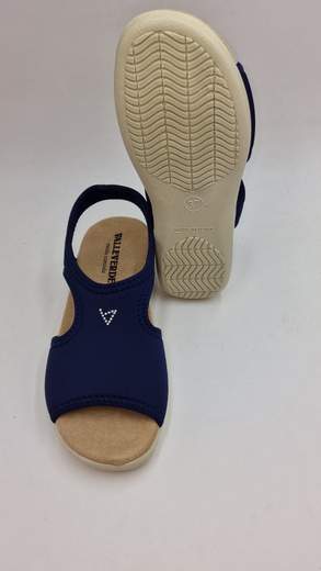 VALLEVERDE SANDALO IN TESSUTO