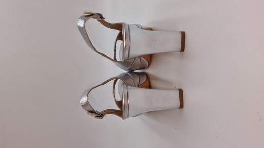 FASHION PROJECT SANDALO IN PELLE LAMINATA