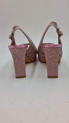 FASHION PROJECT SANDALO IN TESSUTO GLITTER