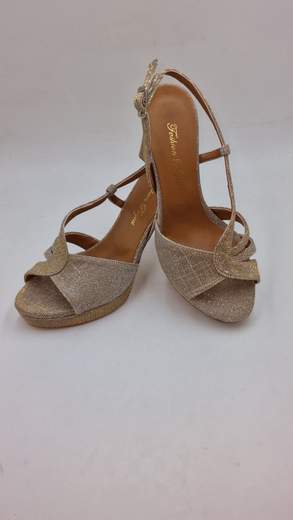 FASHION PROJECT SANDALO TESSUTO GLITTER