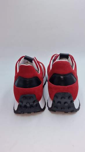 NERO GIARDINI SNEAKER IN CROSTA E TELA