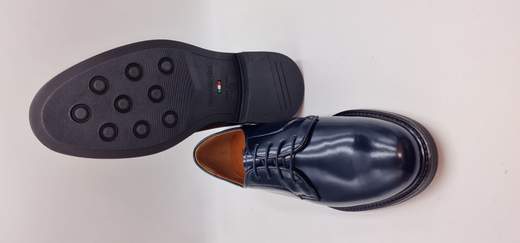 NERO GIARDINI DERBY IN PELLE