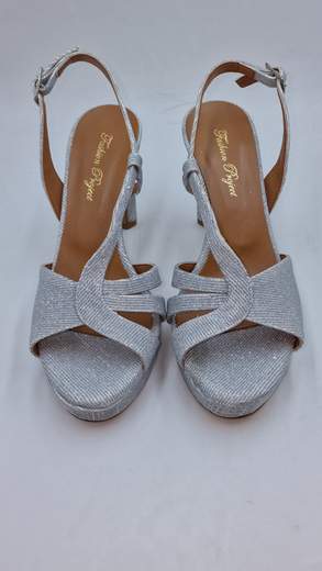 FASHION PROJECT SANDALO TESSUTO GLITTER