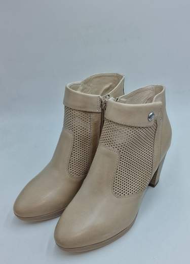 NERO GIARDINI STIVALETTO IN PELLE