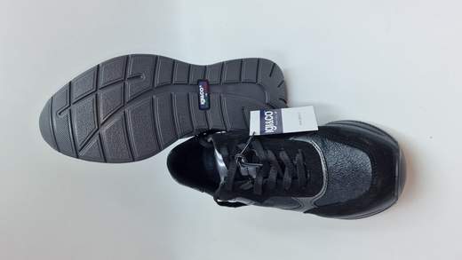 IGI & CO SNEAKER IN CROSTA E LAMINATO